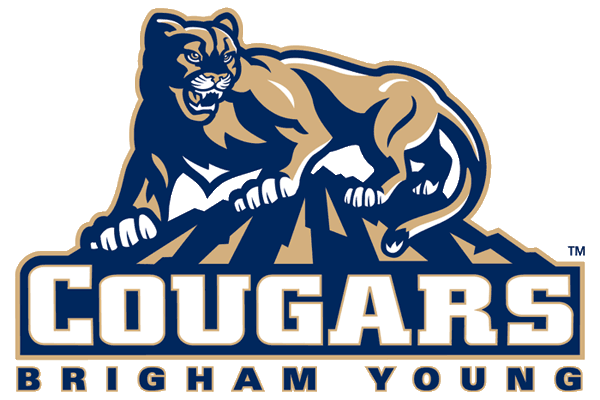 Brigham Young Cougars 1999-2004 Alternate Logo 05 heat sticker